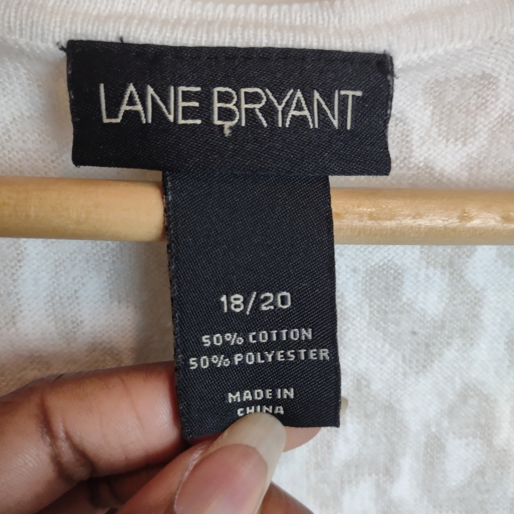 Lane Bryant Open Front Top - Picture 2 of 4